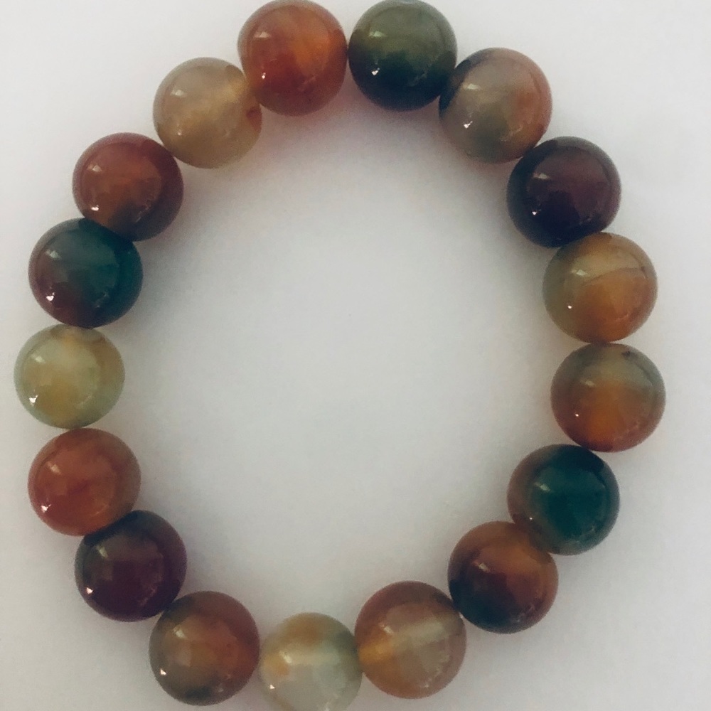 Woman’s Authentic Handcrafted Asian Natural Bead Bracelet
